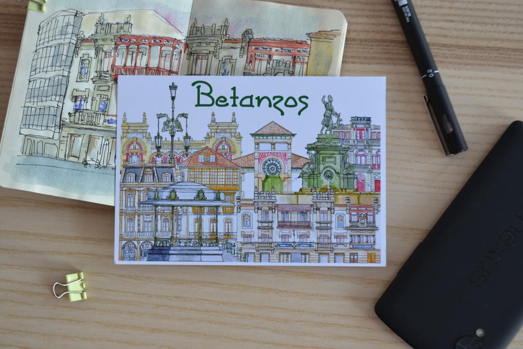 Hotel Garelos Betanzos Dış mekan fotoğraf